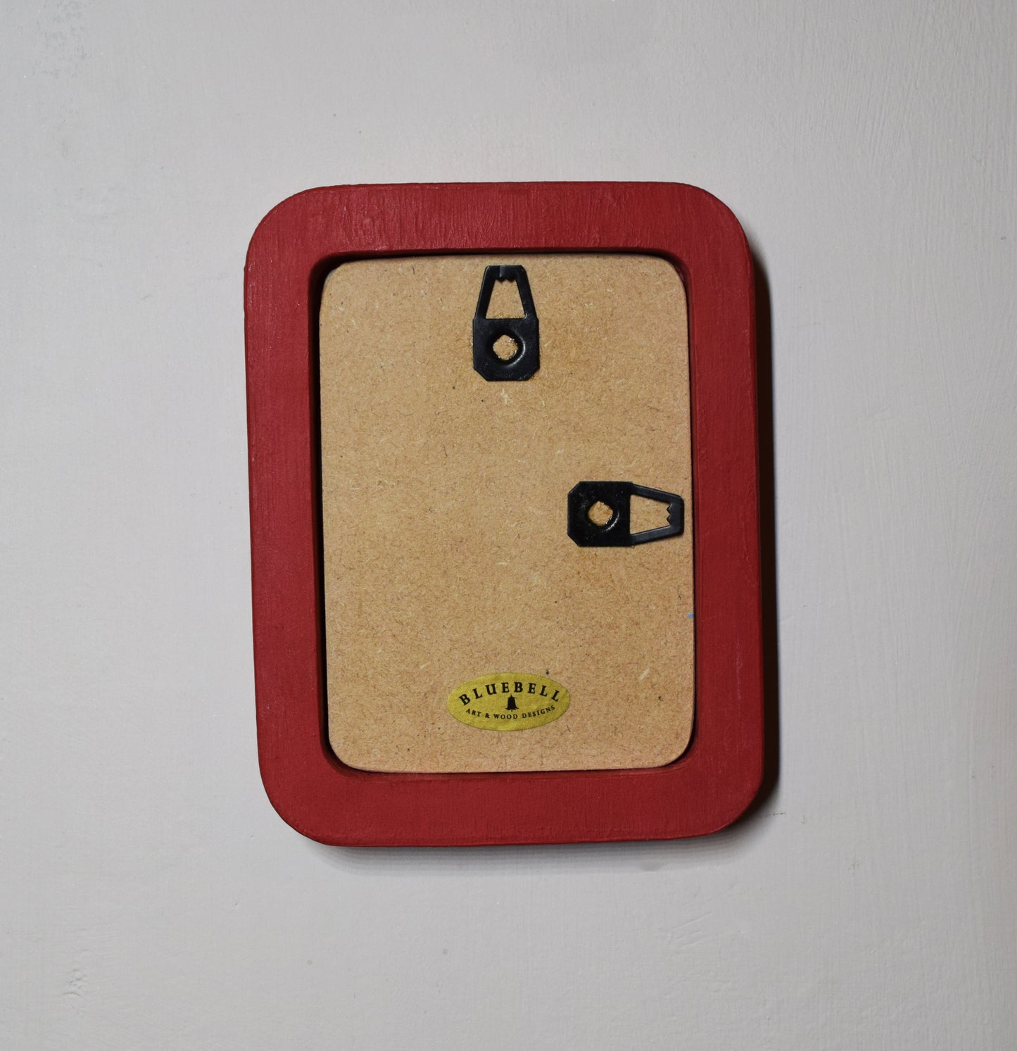 Red Rectangle Wooden Photo Frame A3 / 12"x16.5", A4 / 8"x12", A5 / 6"x 8", 11"x14", 5"x7", 4"x6", 3.5"x5", 3"x4", 2.5"x3.5", 2"x3"