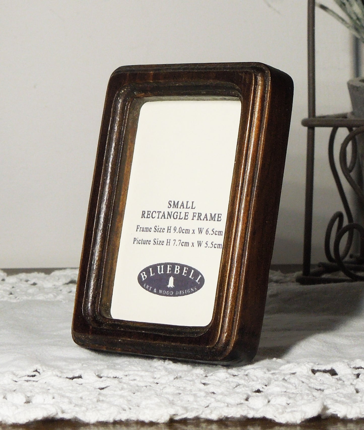 Dark Oak 2" x 3" Rectangle Handmade Wooden Photo Picture Frame