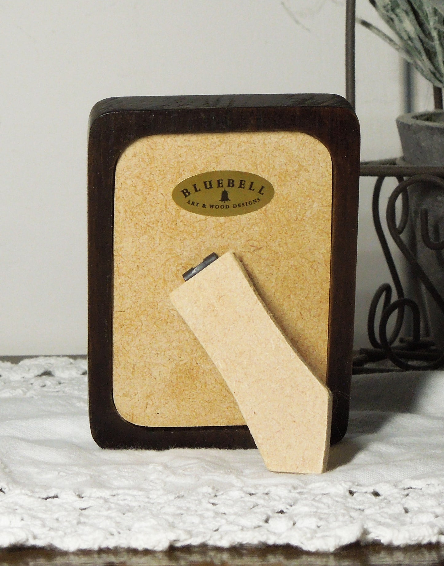 Dark Oak 2" x 3" Rectangle Handmade Wooden Photo Picture Frame