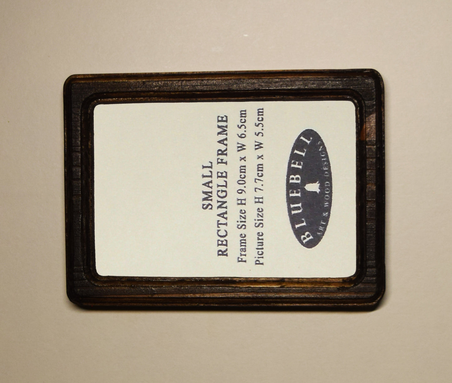 Dark Oak 2" x 3" Rectangle Handmade Wooden Photo Picture Frame