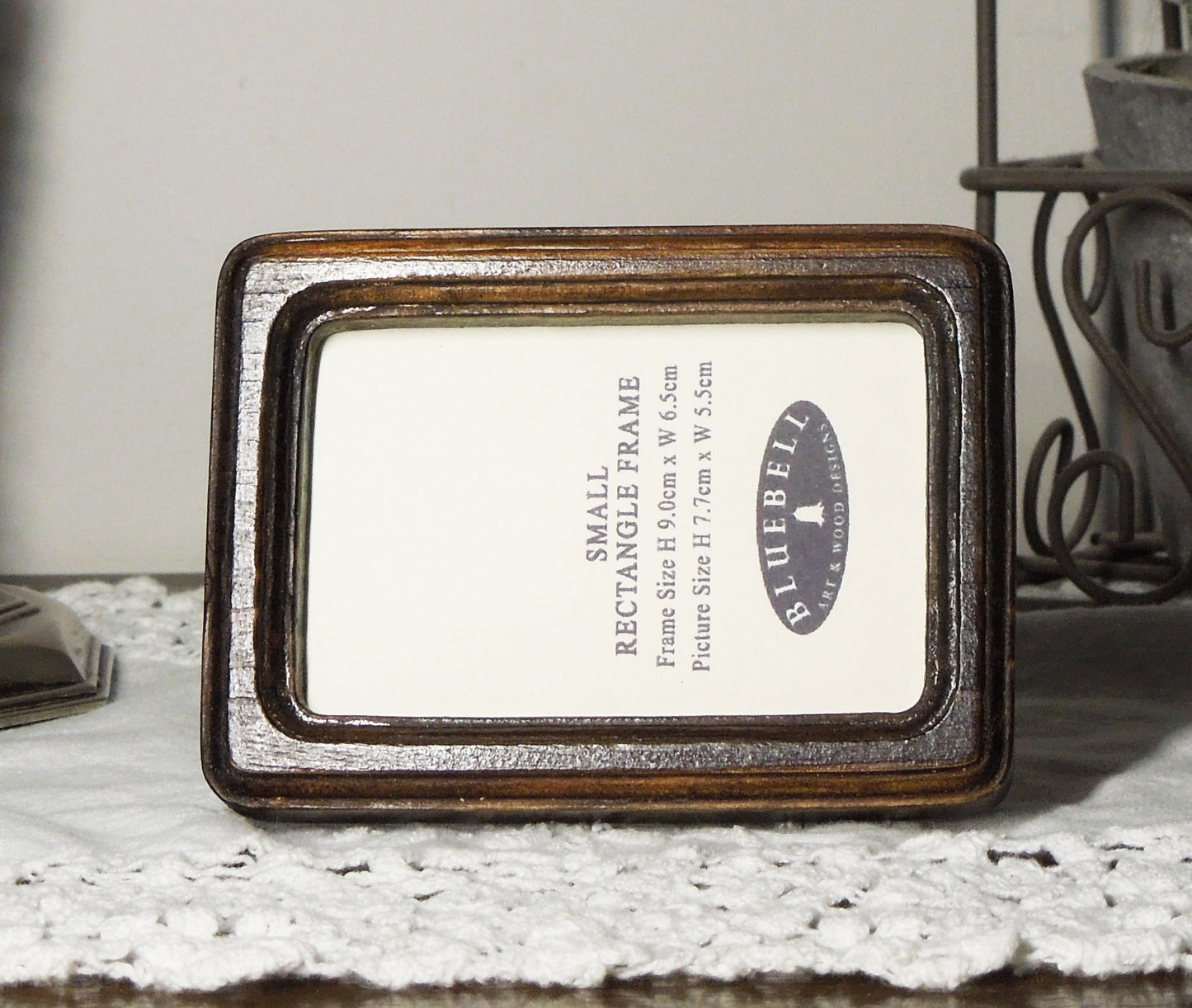 Dark Oak 2" x 3" Rectangle Handmade Wooden Photo Picture Frame