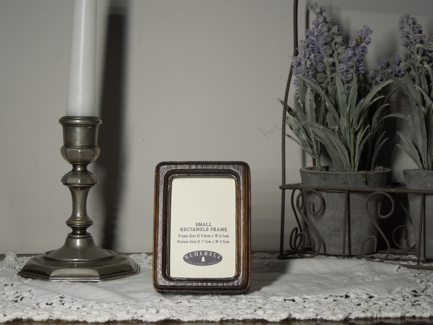 Dark Oak 2" x 3" Rectangle Handmade Wooden Photo Picture Frame