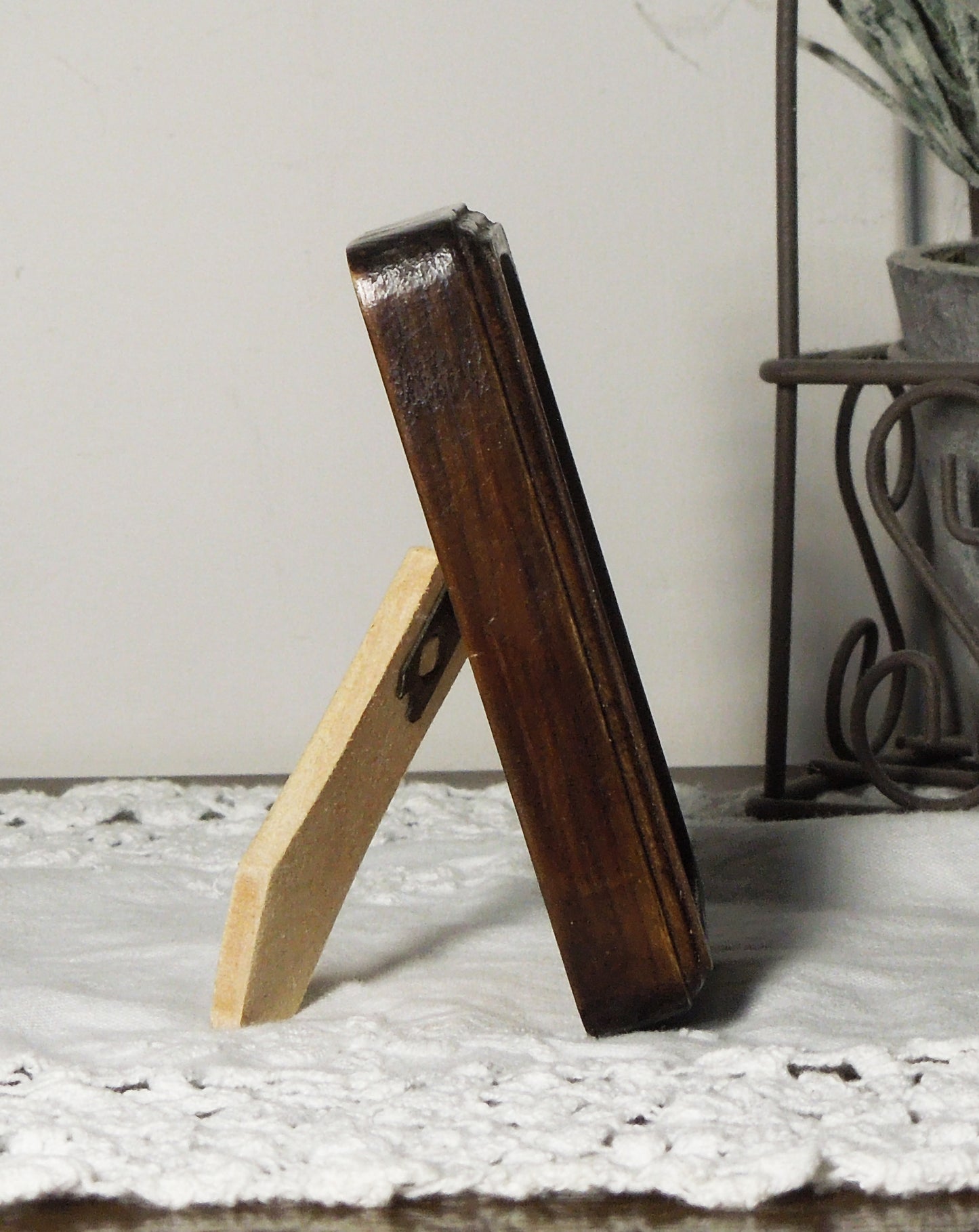 Dark Oak 2" x 3" Rectangle Handmade Wooden Photo Picture Frame