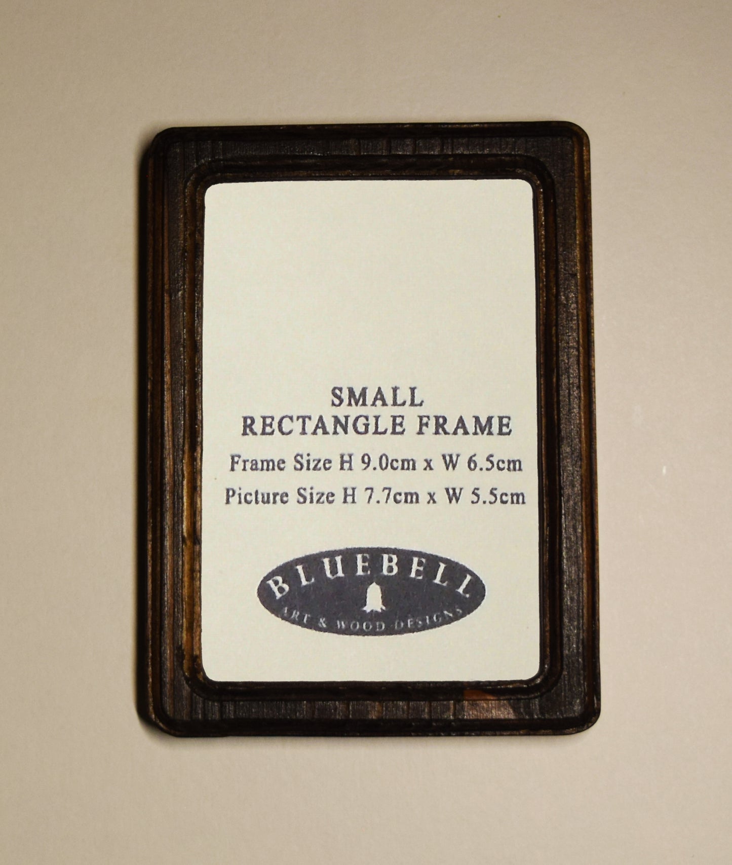 Dark Oak 2" x 3" Rectangle Handmade Wooden Photo Picture Frame