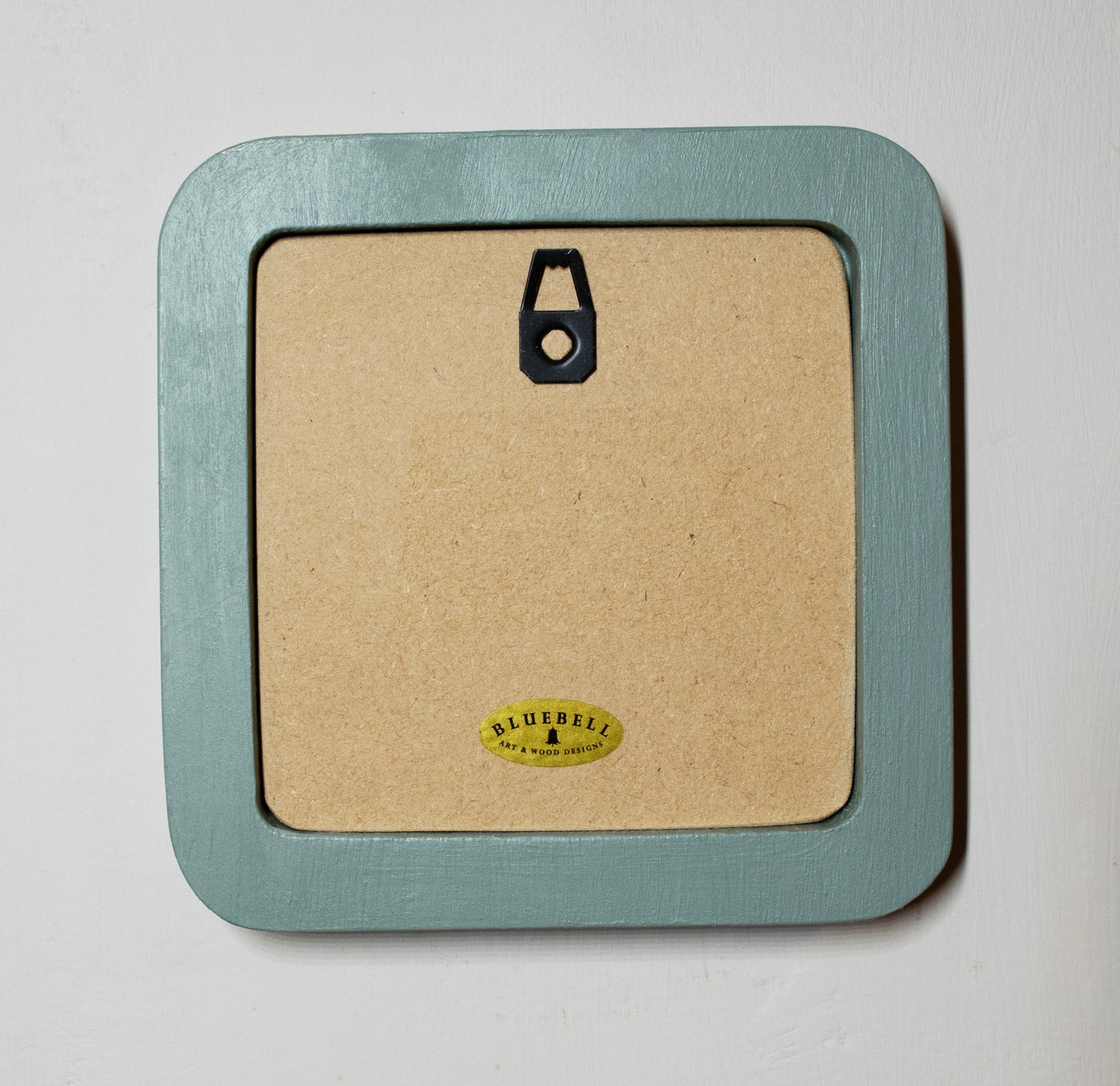 Duck Egg 4" x 4" Square Handmade Wooden Photo Picture Frame