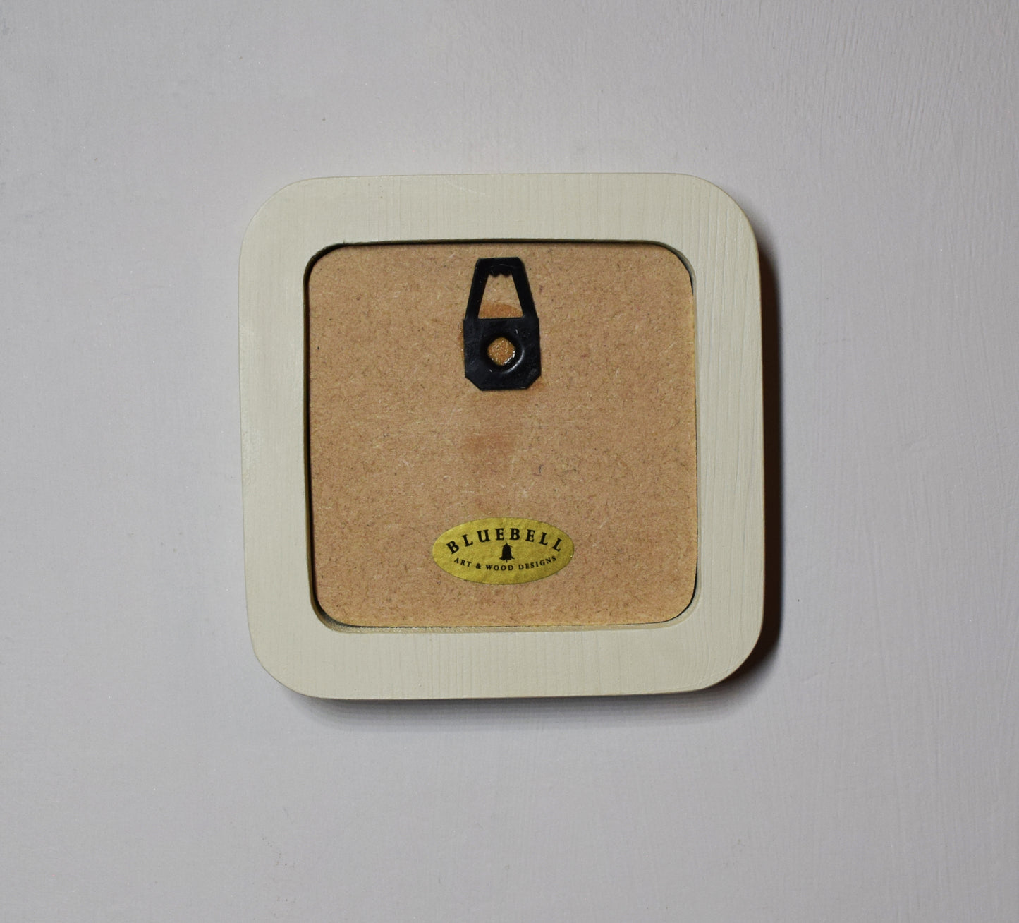 Ivory Square Wooden Photo Frame 8”x8”, 7”x7”, 6"x6", 5"x5", 4"x4", 3"x3", 2.5"x2.5"