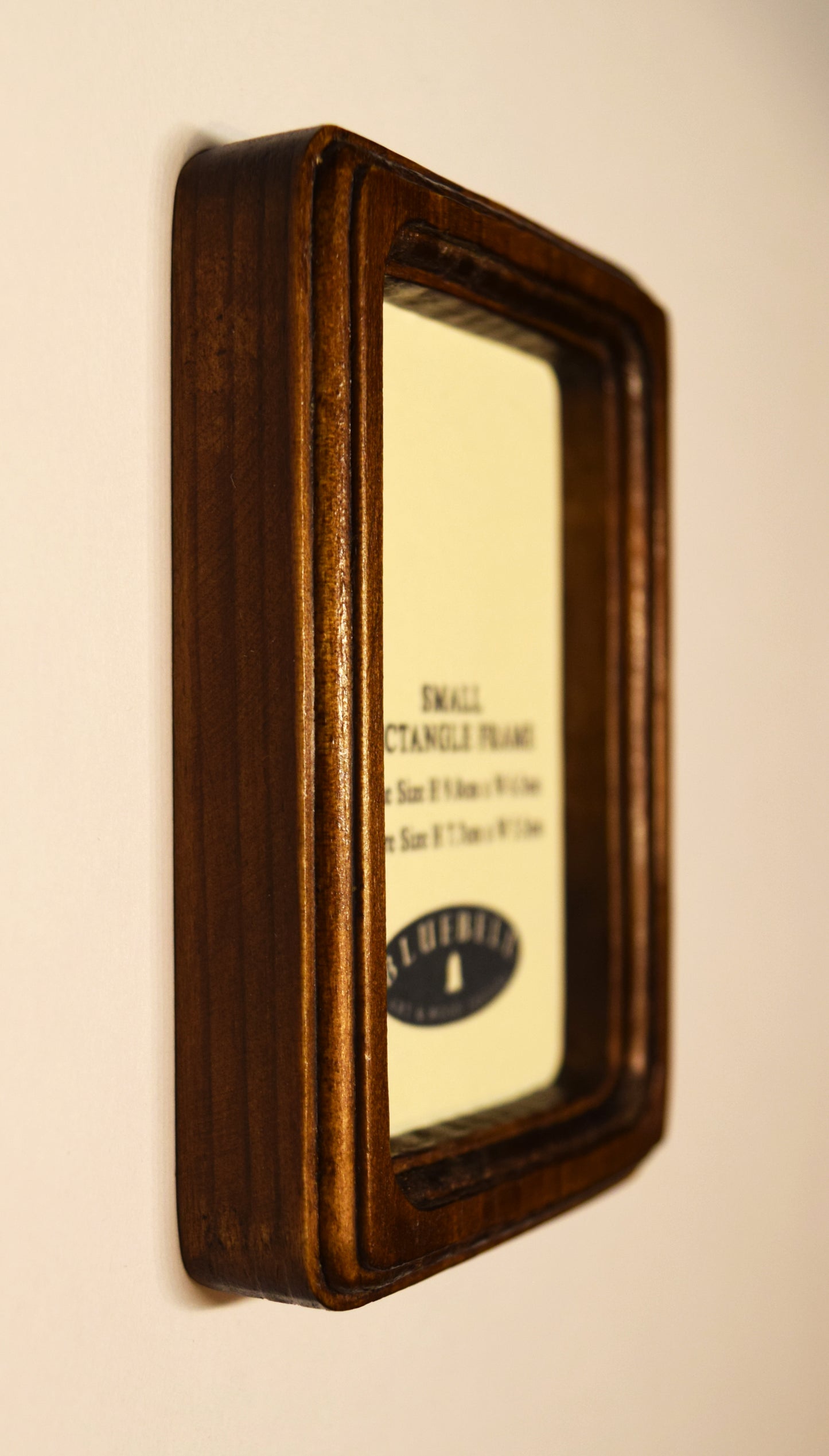Light Oak 2" x 3" Rectangle Handmade Wooden Photo Picture Frame