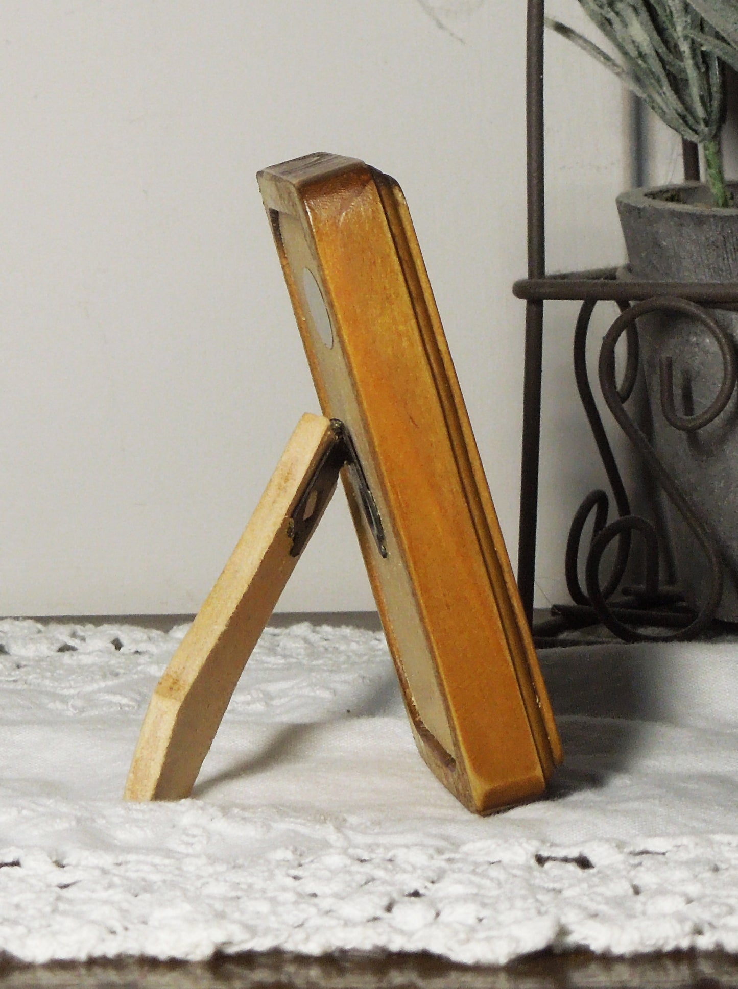 Light Oak 2" x 3" Rectangle Handmade Wooden Photo Picture Frame