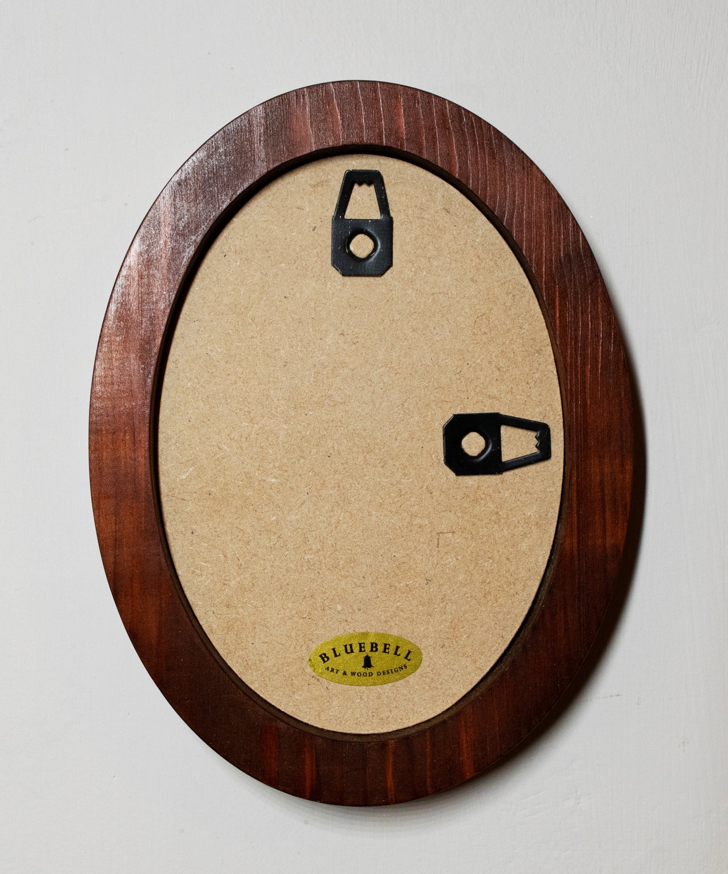 Mahogany Oval Wooden Photo Frame A3 / 12"x16.5", A4 / 8"x12", A5 / 6"x 8", 11"x14", 5"x7", 4"x6", 3.5"x5", 3"x4", 2.5"x3.5", 2"x3"