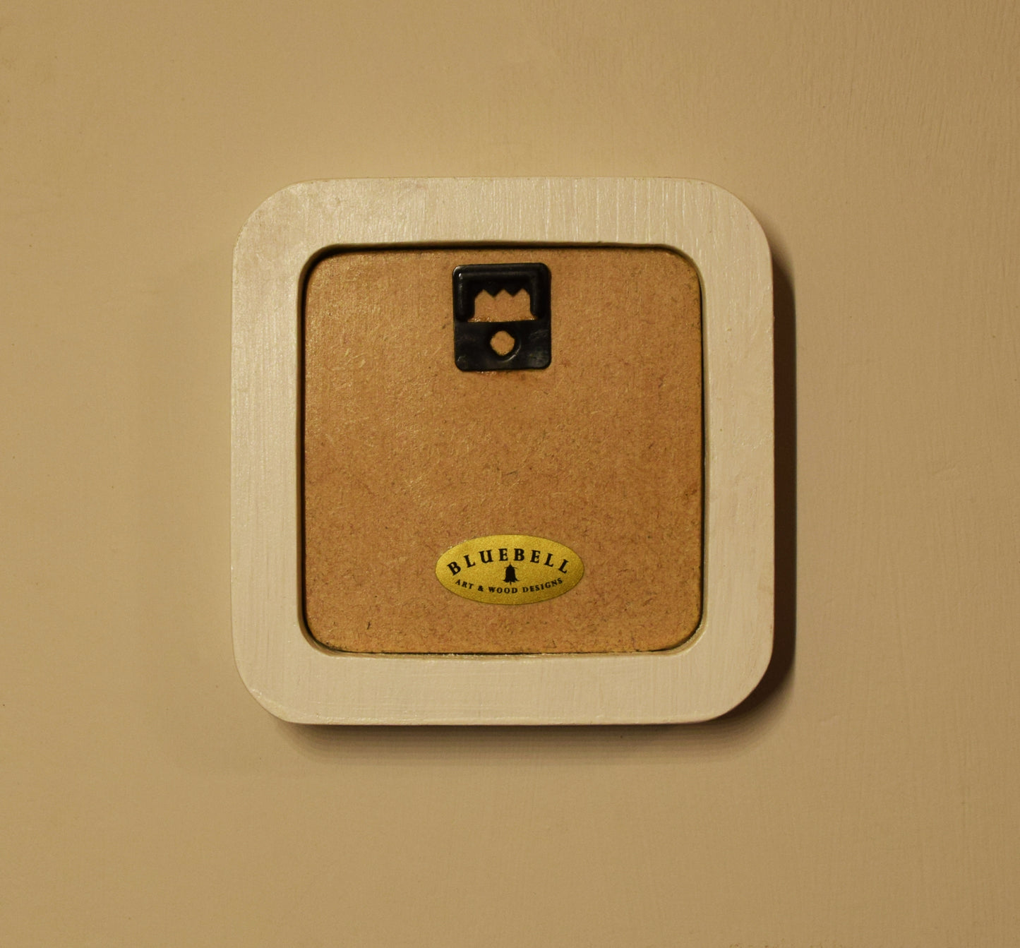 White Square Wooden Photo Frame 8”x8”, 7”x7”, 6"x6", 5"x5", 4"x4", 3"x3", 2.5"x2.5"