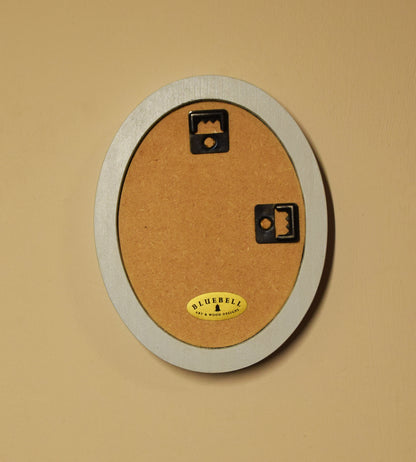 Baby Blue Oval Wooden Photo Frame A3 / 12"x16.5", A4 / 8"x12", A5 / 6"x 8", 11"x14", 5"x7", 4"x6", 3.5"x5", 3"x4", 2.5"x3.5", 2"x3"