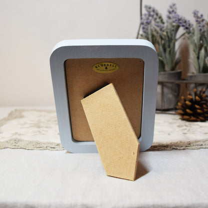 Baby Blue Rectangle Wooden Photo Frame A3 / 12"x16.5", A4 / 8"x12", A5 / 6"x 8", 11"x14", 5"x7", 4"x6", 3.5"x5", 3"x4", 2.5"x3.5", 2"x3"