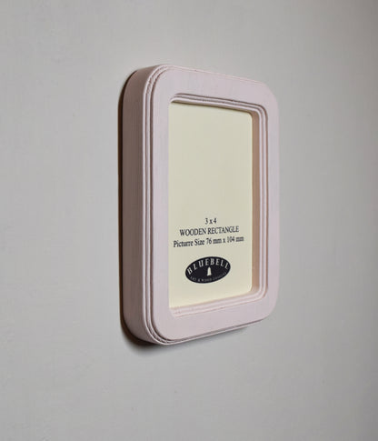 Ballerina Pink Rectangle Wooden Photo Frame A3 / 12"x16.5", A4 / 8"x12", A5 / 6"x 8", 11"x14", 5"x7", 4"x6", 3.5"x5", 3"x4", 2.5"x3.5", 2"x3"