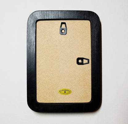 Black Rectangle Wooden Photo Frame A3 / 12"x16.5", A4 / 8"x12", A5 / 6"x 8", 11"x14", 5"x7", 4"x6", 3.5"x5", 3"x4", 2.5"x3.5", 2"x3"