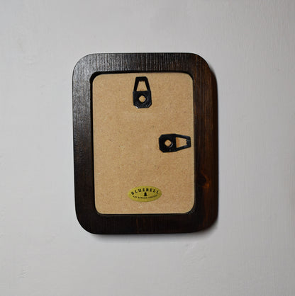 Dark Oak Rectangle Wooden Photo Frame A3 / 12"x16.5", A4 / 8"x12", A5 / 6"x 8", 11"x14", 5"x7", 4"x6", 3.5"x5", 3"x4", 2.5"x3.5", 2"x3"