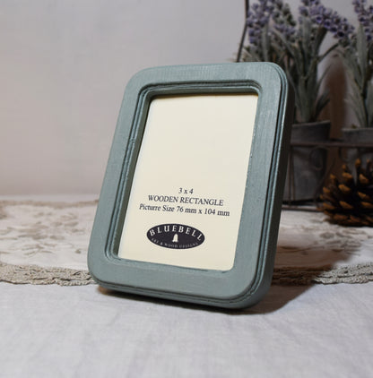 Duck Egg Rectangle Wooden Photo Frame A3 / 12"x16.5", A4 / 8"x12", A5 / 6"x 8", 11"x14", 5"x7", 4"x6", 3.5"x5", 3"x4", 2.5"x3.5", 2"x3"