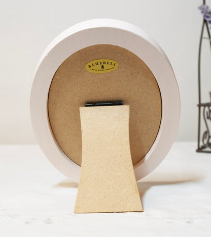 Ivory Oval Wooden Photo Frame A3 / 12"x16.5", A4 / 8"x12", A5 / 6"x 8", 11"x14", 5"x7", 4"x6", 3.5"x5", 3"x4", 2.5"x3.5", 2"x3"