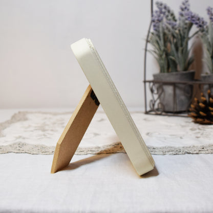 Ivory Rectangle Wooden Photo Frame A3 / 12"x16.5", A4 / 8"x12", A5 / 6"x 8", 11"x14", 5"x7", 4"x6", 3.5"x5", 3"x4", 2.5"x3.5", 2"x3"