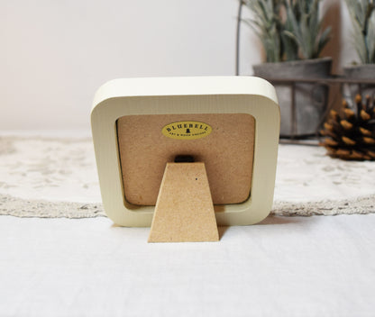 Ivory Square Wooden Photo Frame 8”x8”, 7”x7”, 6"x6", 5"x5", 4"x4", 3"x3", 2.5"x2.5"
