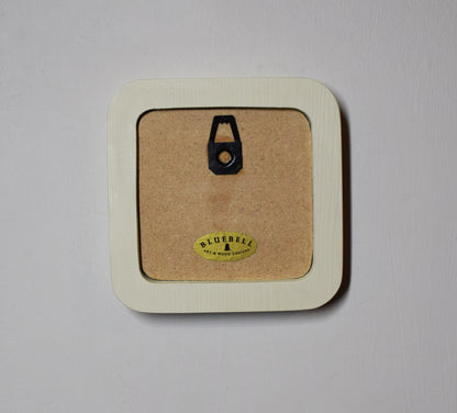 Ivory Square Wooden Photo Frame 8”x8”, 7”x7”, 6"x6", 5"x5", 4"x4", 3"x3", 2.5"x2.5"
