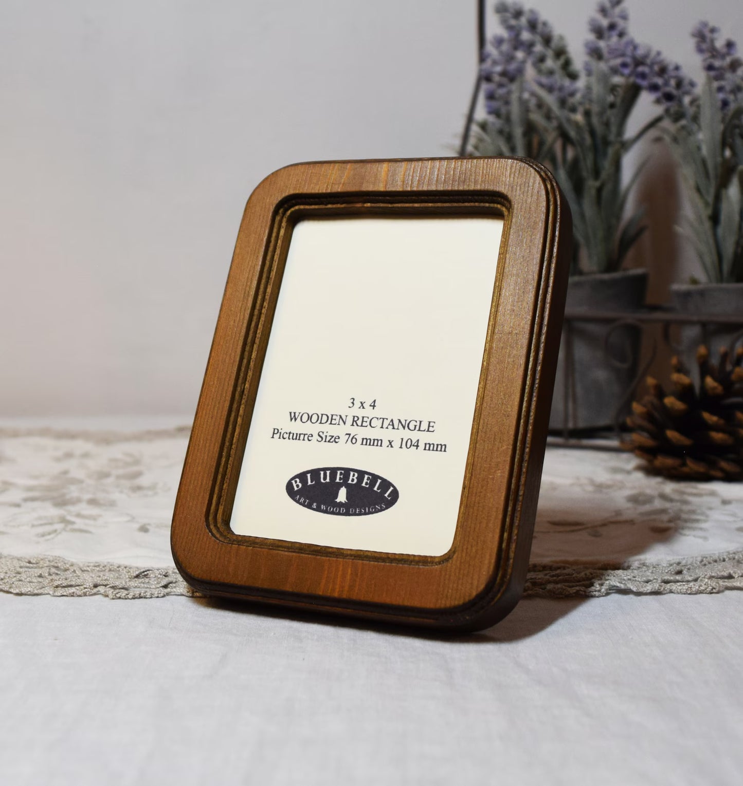 Light Oak Rectangle Wooden Photo Frame A3 / 12"x16.5", A4 / 8"x12", A5 / 6"x 8", 11"x14", 5"x7", 4"x6", 3.5"x5", 3"x4", 2.5"x3.5", 2"x3"