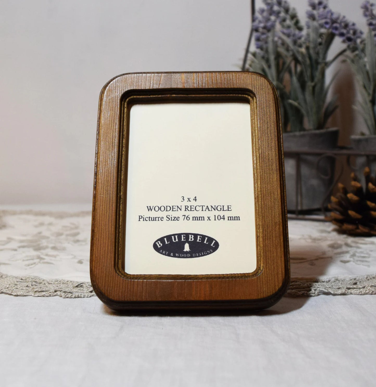 Light Oak Rectangle Wooden Photo Frame A3 / 12"x16.5", A4 / 8"x12", A5 / 6"x 8", 11"x14", 5"x7", 4"x6", 3.5"x5", 3"x4", 2.5"x3.5", 2"x3"