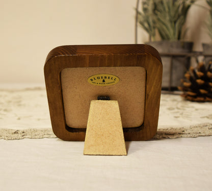 Light Oak Square Wooden Photo Frame 8”x8”, 7”x7”, 6"x6", 5"x5", 4"x4", 3"x3", 2.5"x2.5"