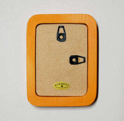 Orange Rectangle Wooden Photo Frame A3 / 12"x16.5", A4 / 8"x12", A5 / 6"x 8", 11"x14", 5"x7", 4"x6", 3.5"x5", 3"x4", 2.5"x3.5", 2"x3"