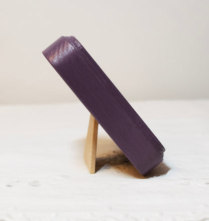 Purple Square Wooden Photo Frame 8”x8”, 7”x7”, 6"x6", 5"x5", 4"x4", 3"x3", 2.5"x2.5"