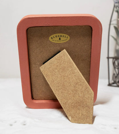 Coral Pink Rectangle Wooden Photo Frame A3 / 12"x16.5", A4 / 8"x12", A5 / 6"x 8", 11"x14", 5"x7", 4"x6", 3.5"x5", 3"x4", 2.5"x3.5", 2"x3"