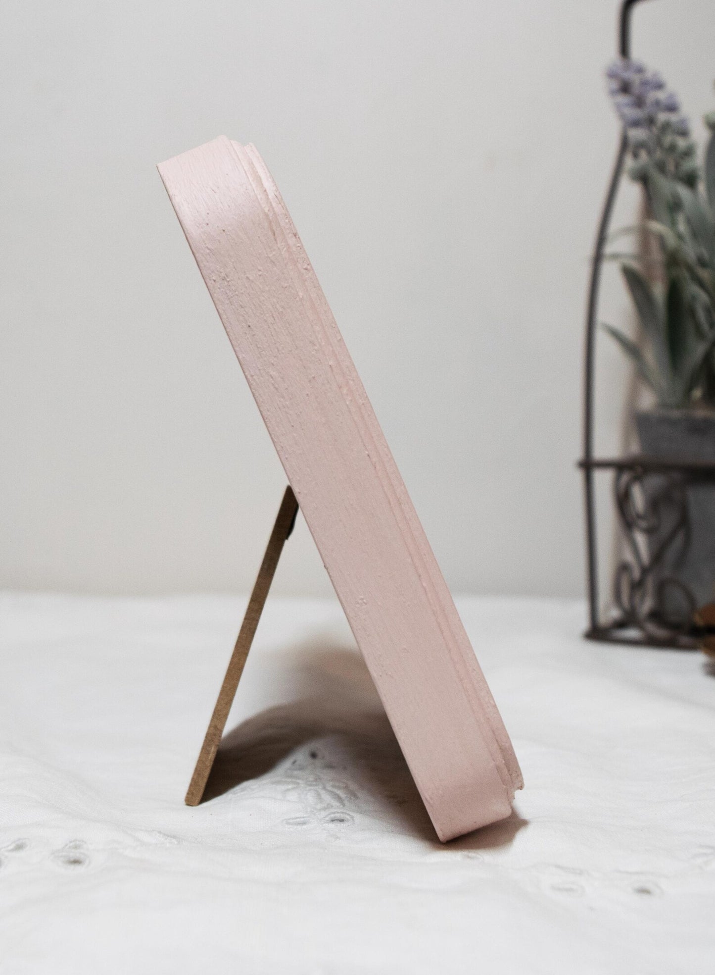 Ballerina Pink Square Wooden Photo Frame 8”x8”, 7”x7”, 6"x6", 5"x5", 4"x4", 3"x3", 2.5"x2.5"