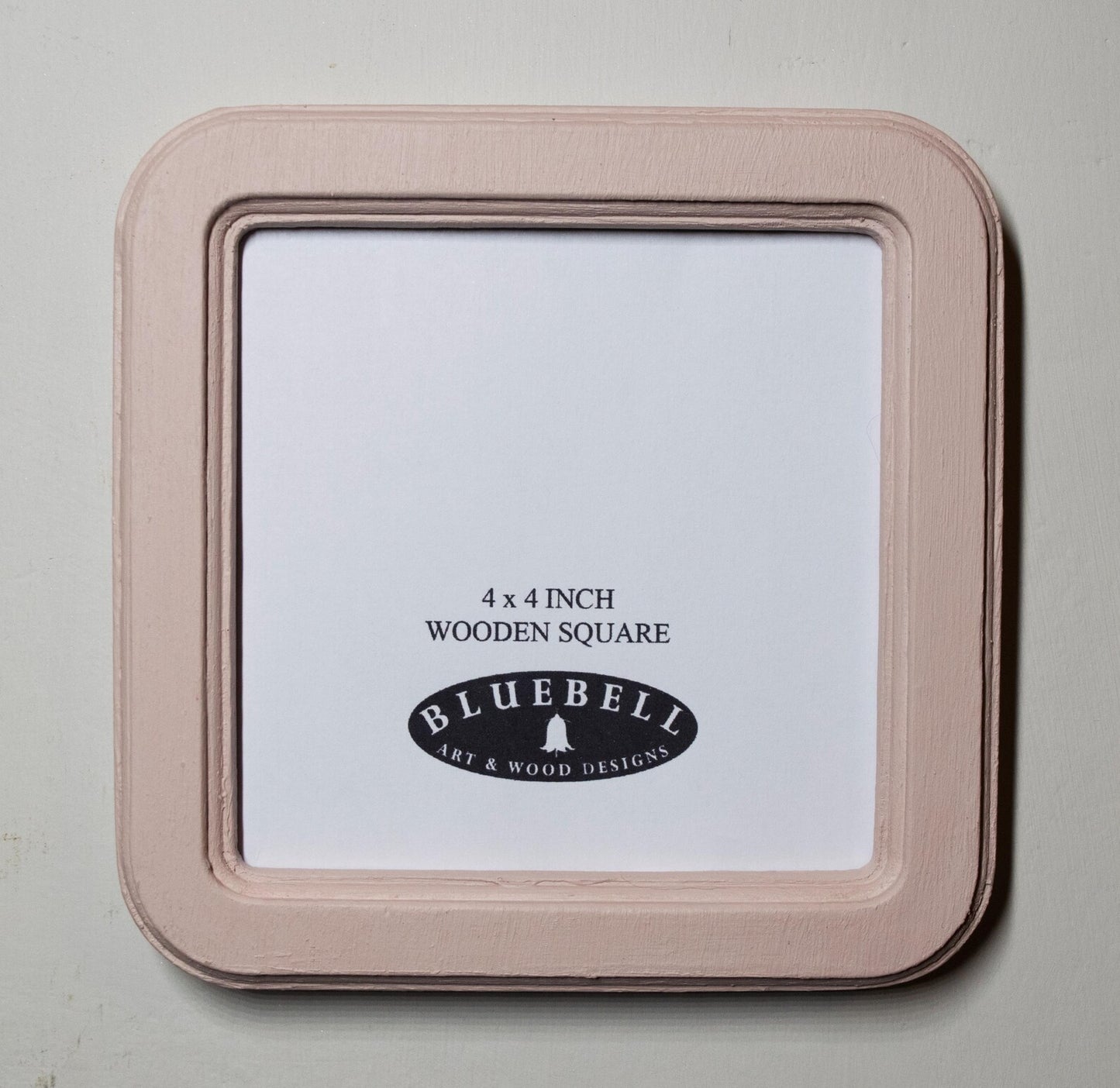 Ballerina Pink Square Wooden Photo Frame 8”x8”, 7”x7”, 6"x6", 5"x5", 4"x4", 3"x3", 2.5"x2.5"