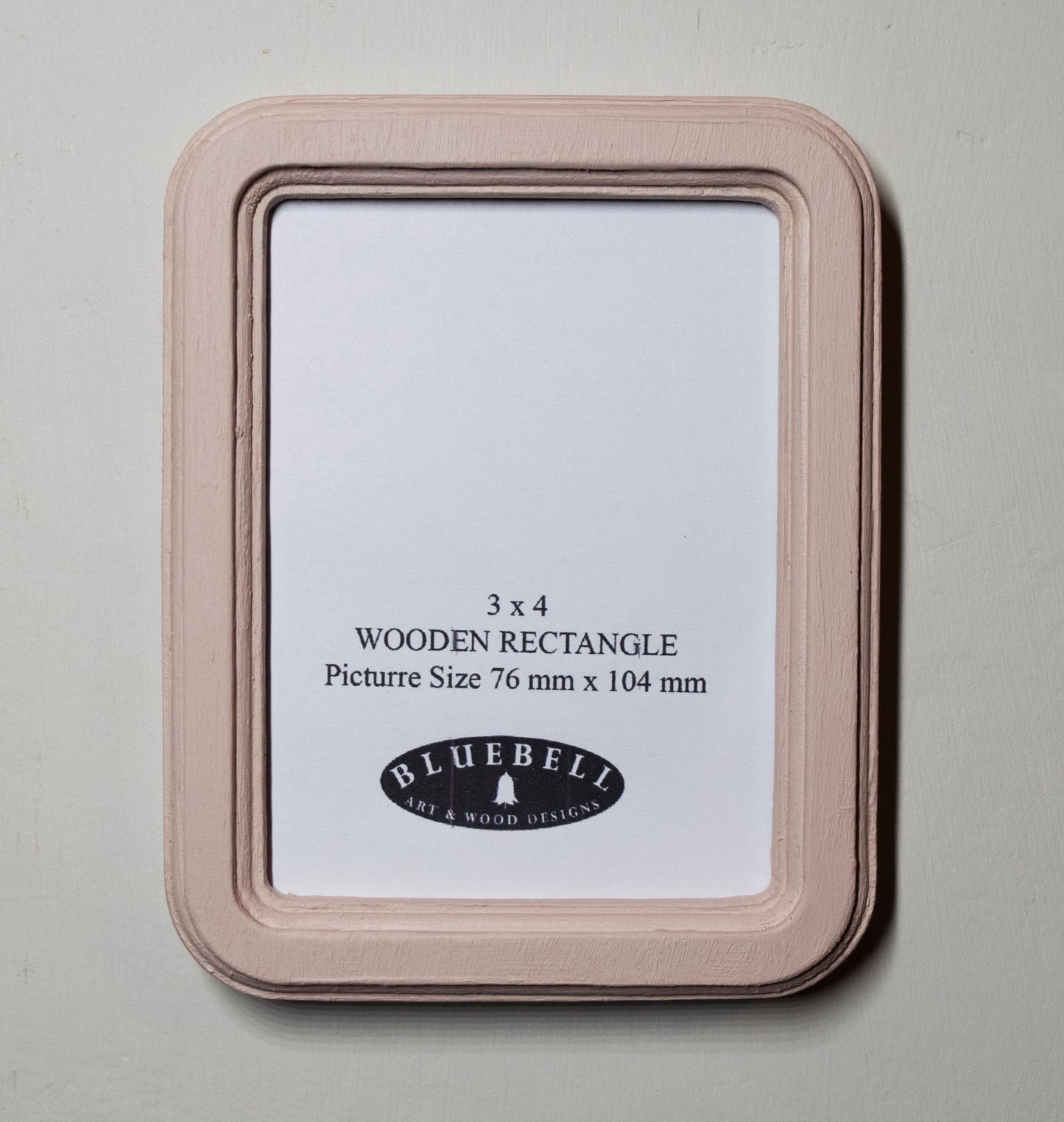 Ballerina Pink Rectangle Wooden Photo Frame A3 / 12"x16.5", A4 / 8"x12", A5 / 6"x 8", 11"x14", 5"x7", 4"x6", 3.5"x5", 3"x4", 2.5"x3.5", 2"x3"